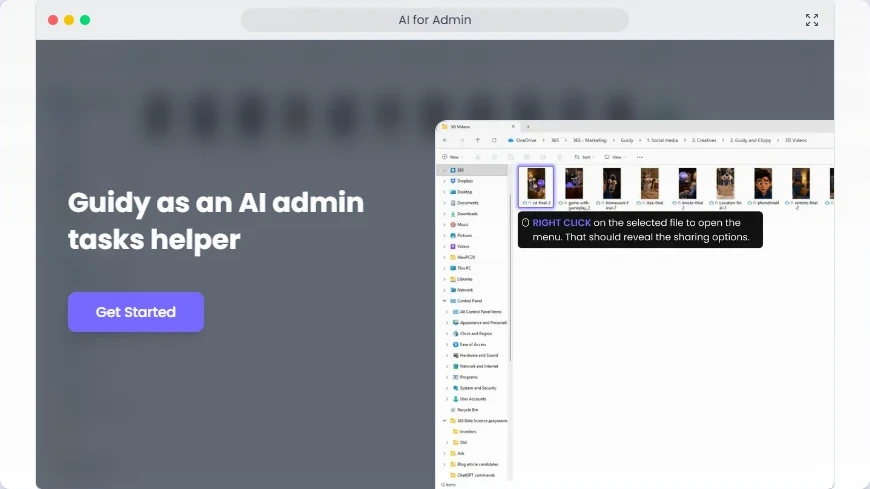 Guidy — AI Desktop Assistant for Real-Time Help