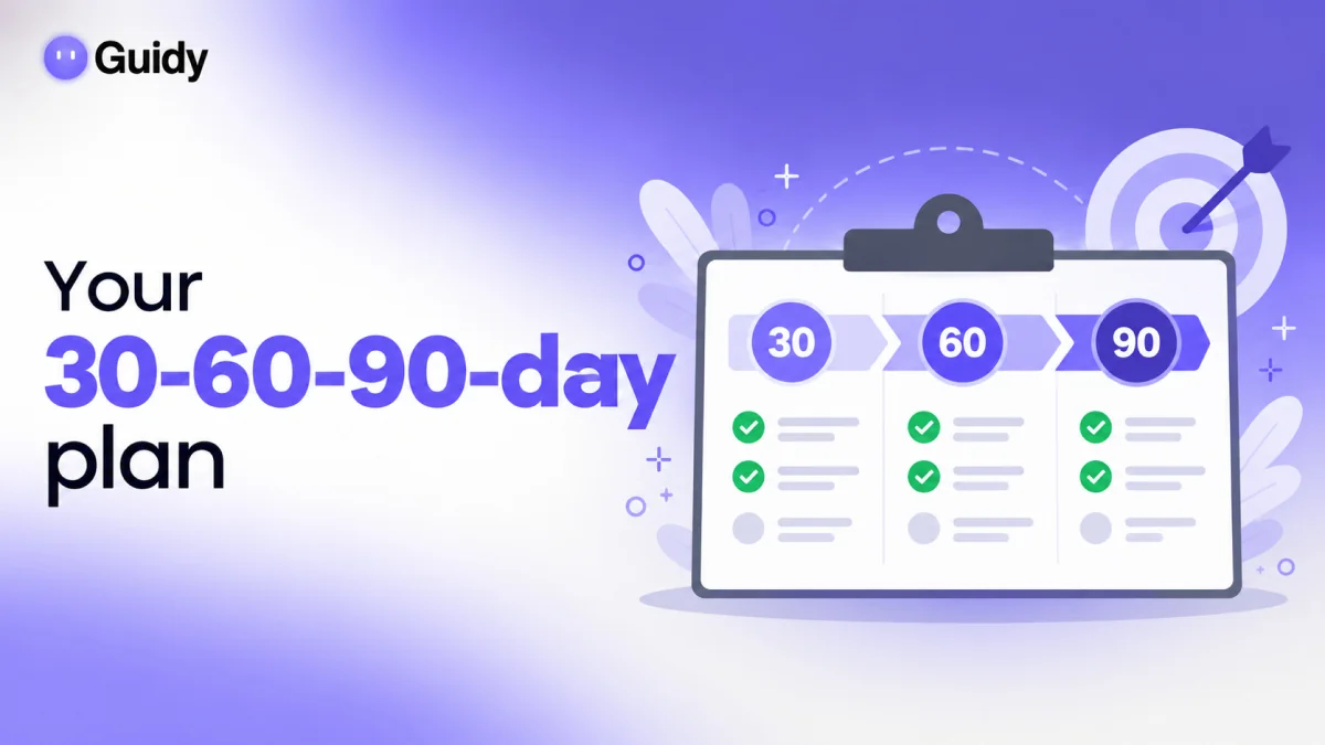 30 60 90 Day Plan: Template and Examples for a New Job