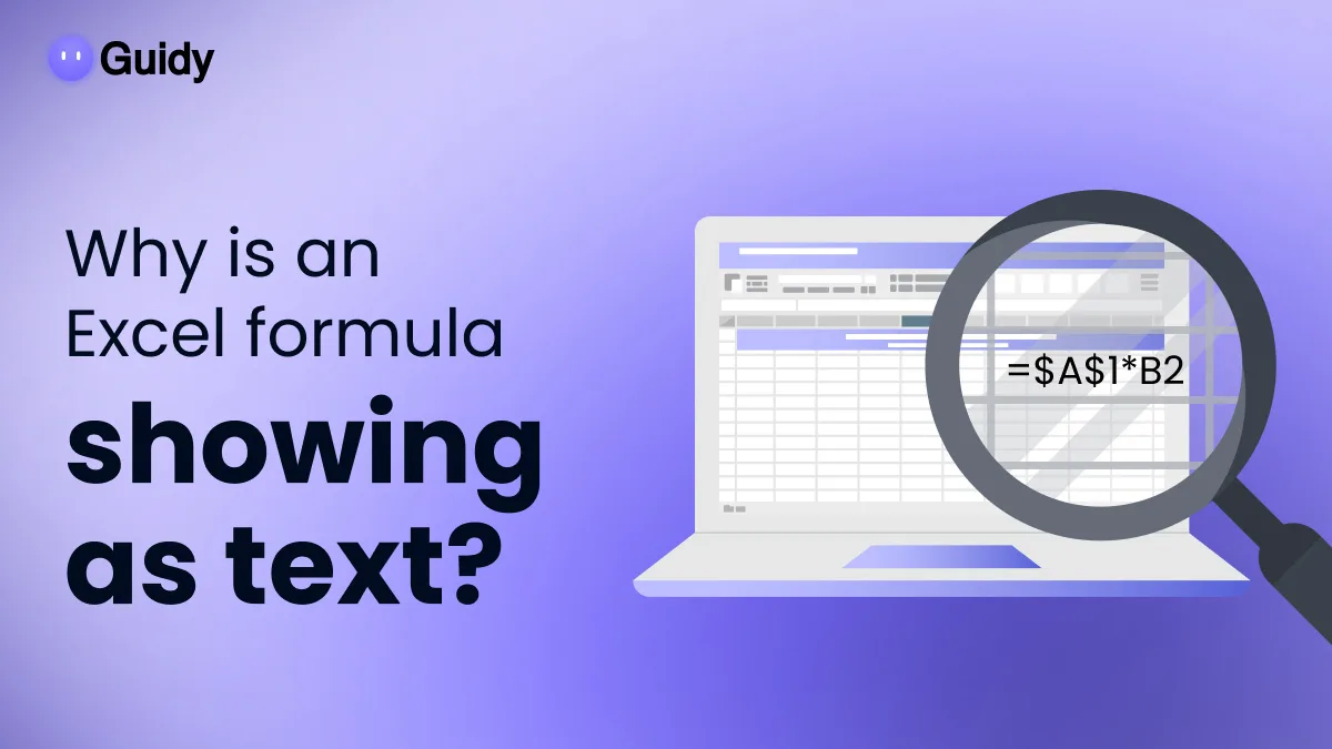 Excel Showing Formula Instead of Result? 5 Causes and Fixes