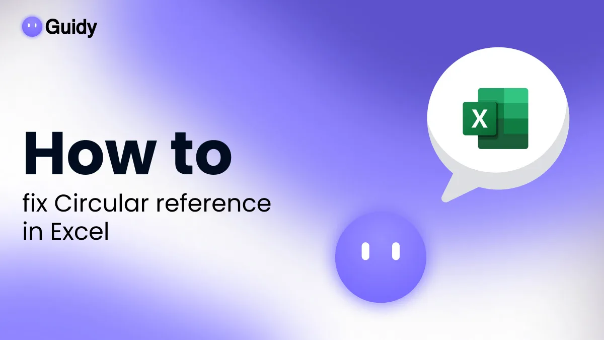 Circular Reference in Excel: How to Find and Fix It