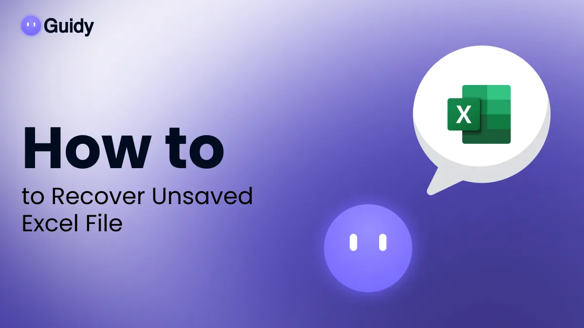 How to Recover Unsaved Excel File: 4 Ways That Work