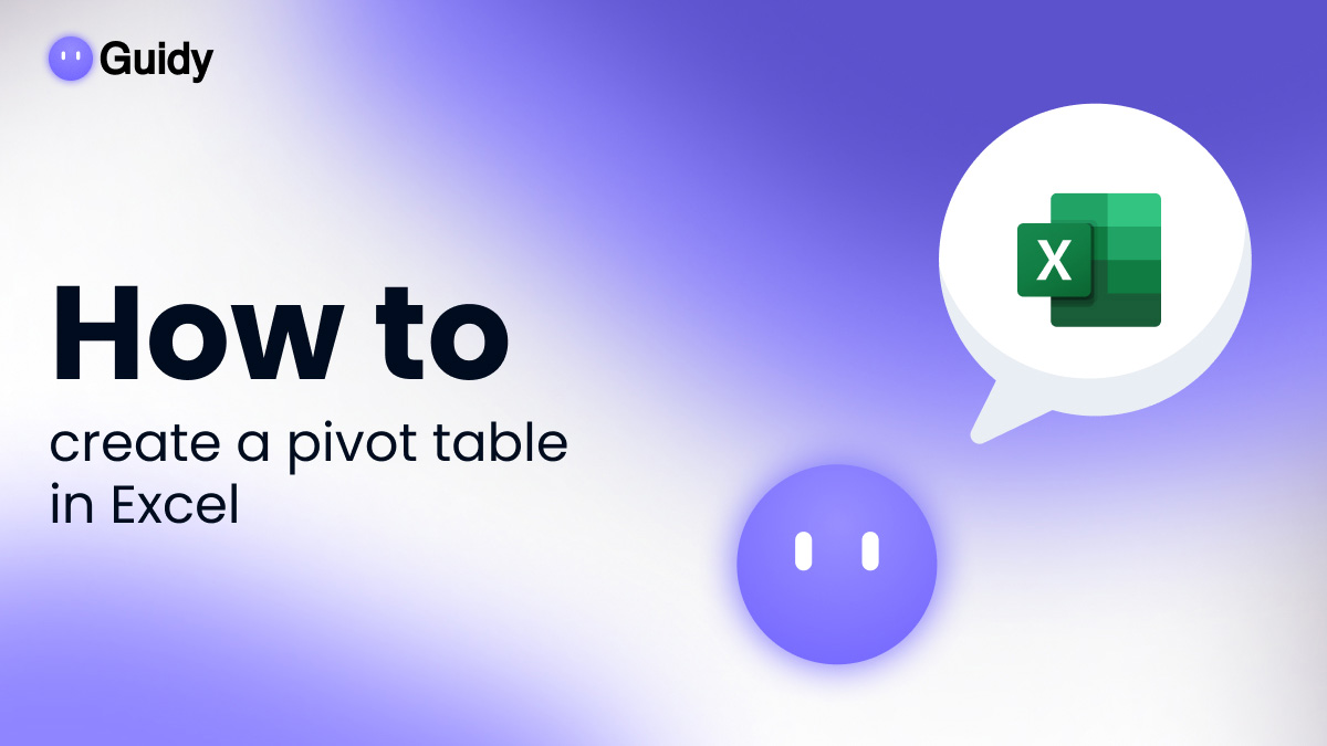 How to Create a Pivot Table