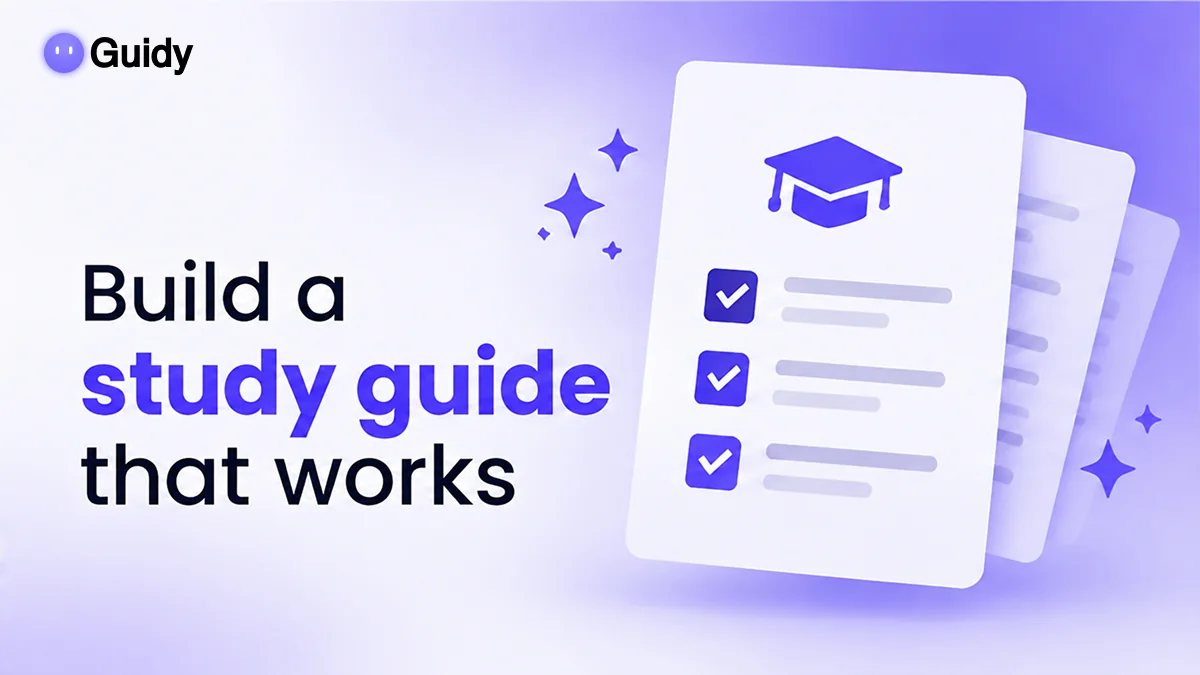 How to Create a Study Guide (Free Template Included)