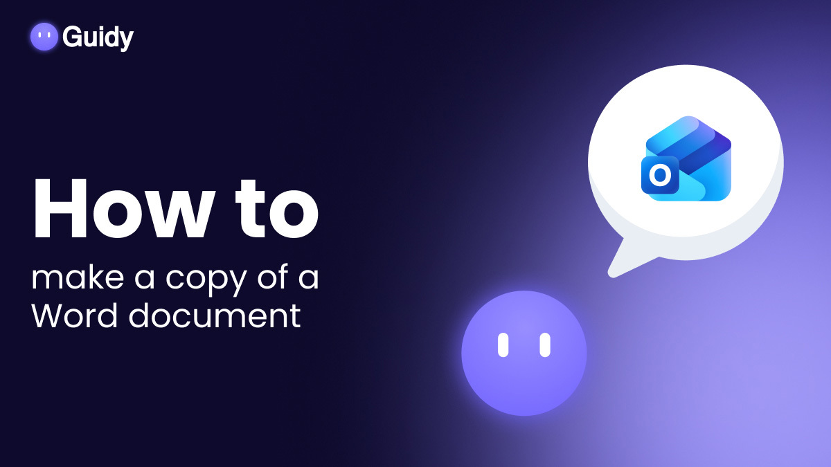 How to Make a Copy of a Word Document
