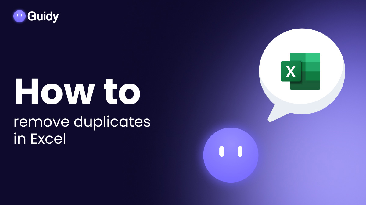 How to Remove Duplicates in Excel