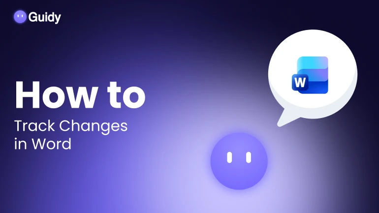 How to Track Changes in Word