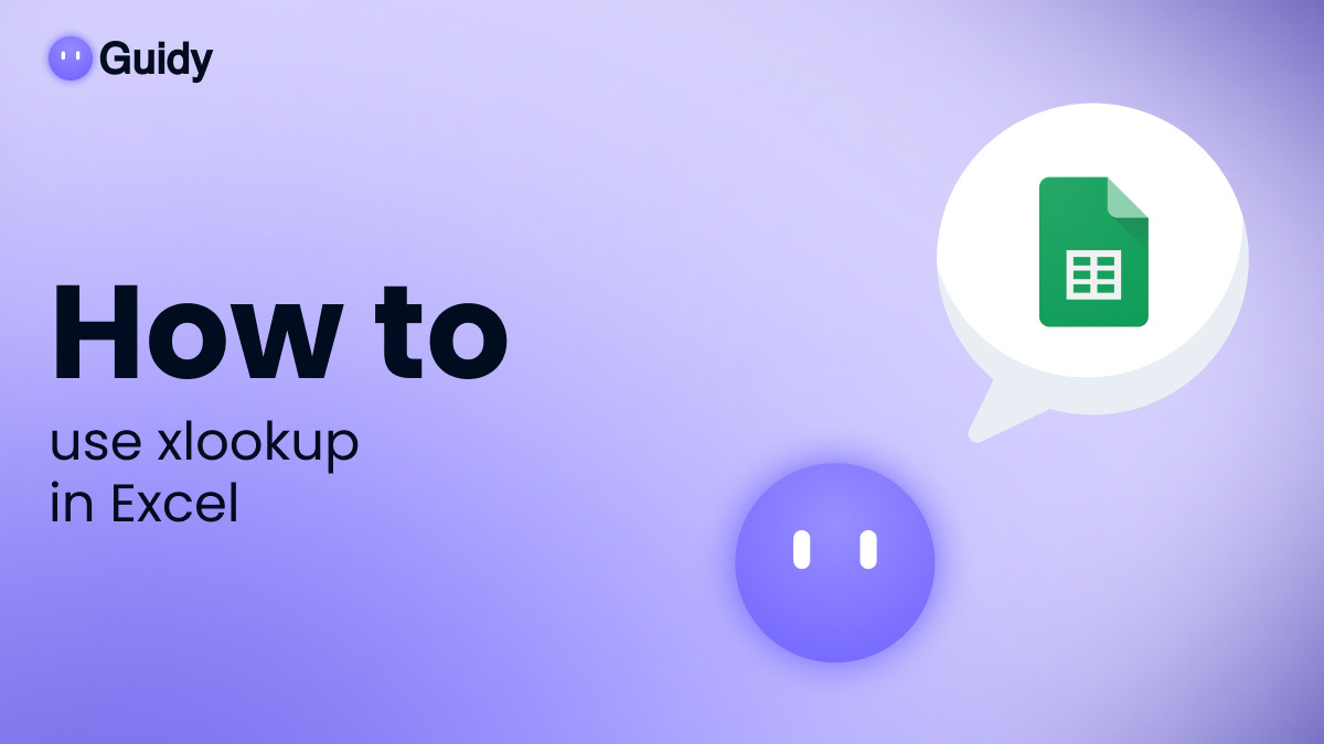How to Use XLOOKUP in Excel
