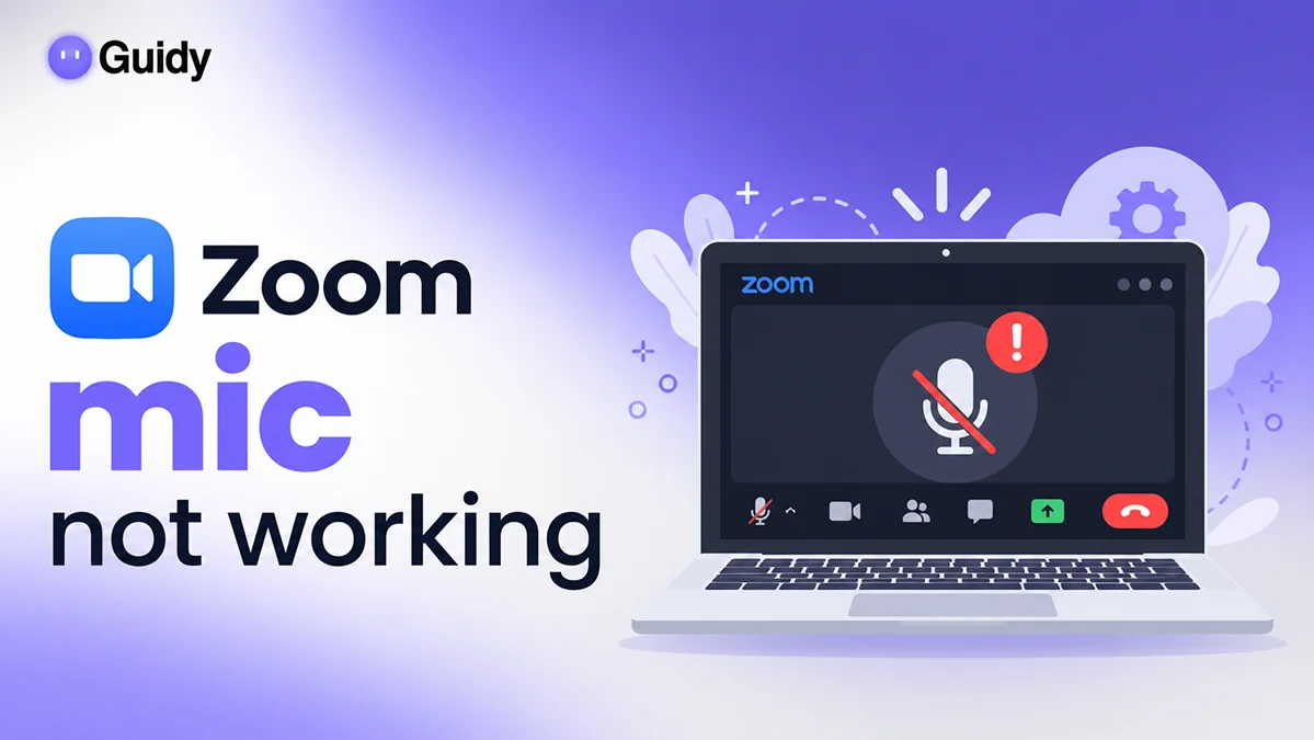 Zoom Microphone Not Working? 8 Fixes That Work